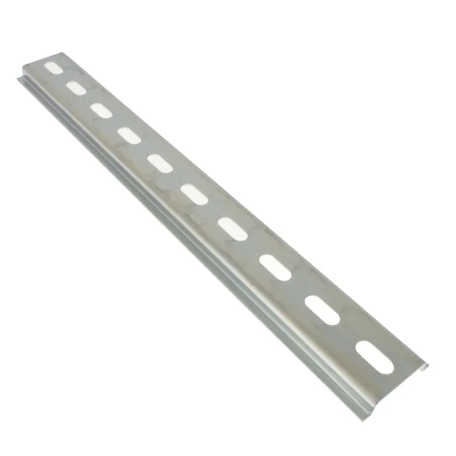 DIN RAIL 35MMX7MM SLOT 9.8" STL