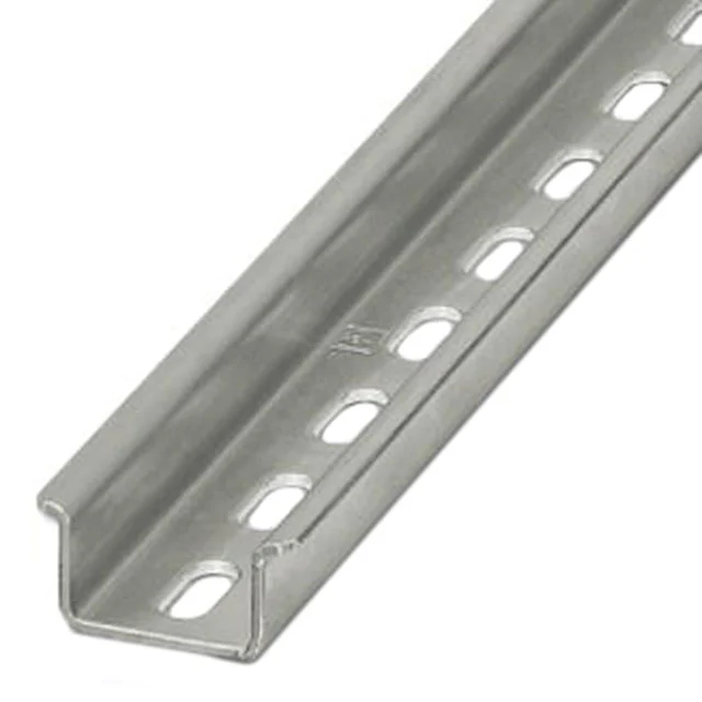 DIN RAIL 35MMX15MM SLOT 39" STL