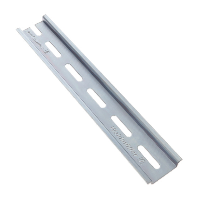 DIN RAIL 35MMX7MM SLOTTED 8"