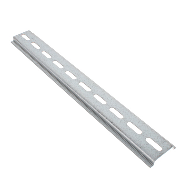 DIN RAIL 35MMX7MM SLOT 9.8" STL