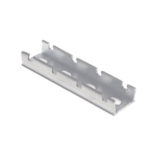 DIN RAIL SLOTTED 2.5" ALUMINUM