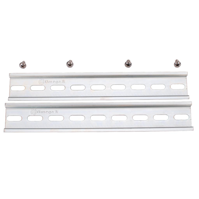 DIN RAIL SLOTTED 8"