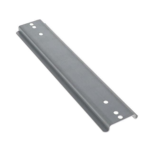 DIN RAIL SLOTTED 6.6"