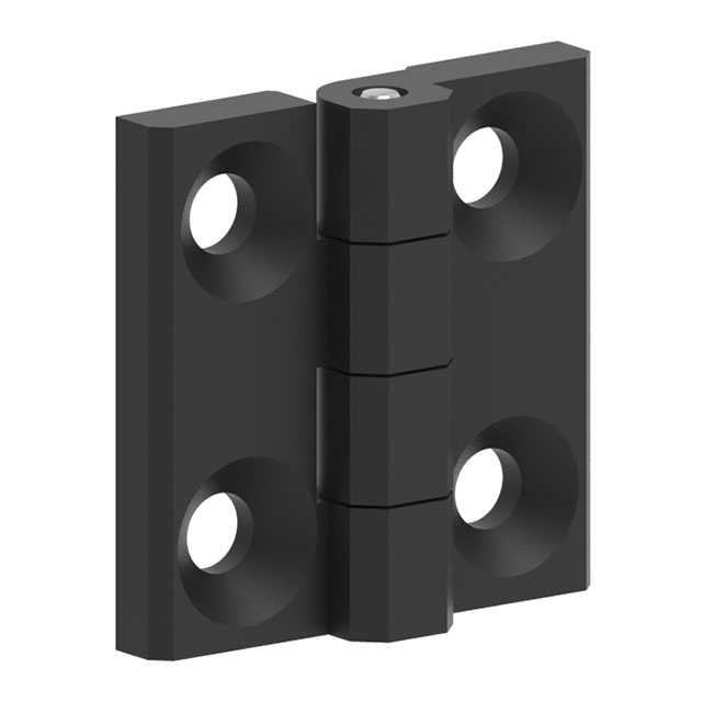 LEAF HINGE ZAMAK CHROME