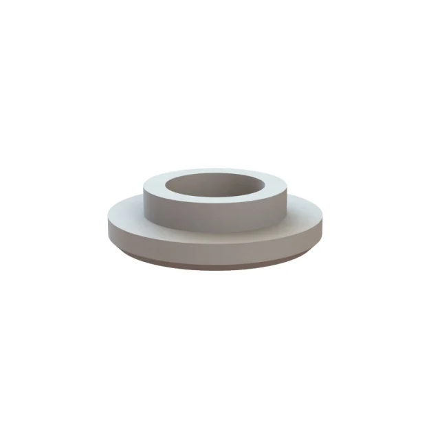 WASHER SHOULDER 1/4" NYLON