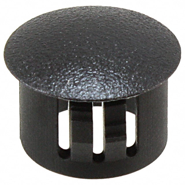 HOLE PLUG 0.500" NYLON BLACK