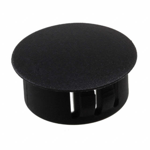 HOLE PLUG 0.875" NYLON BLACK