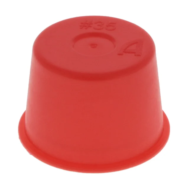 HOLE PLUG LOW-DENSITY PE RED