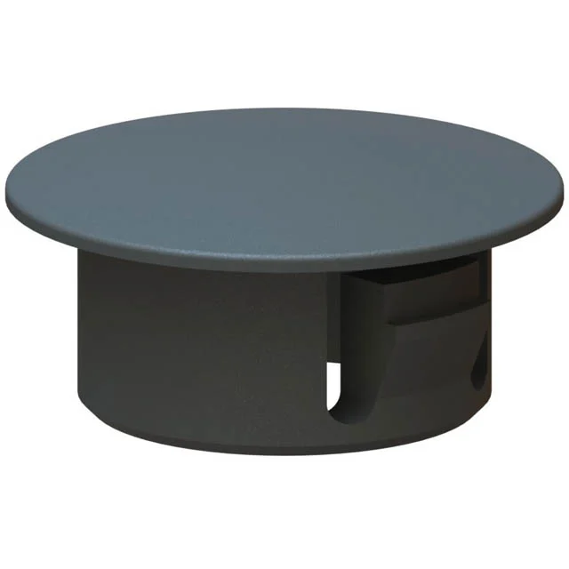 HOLE PLUG 0.506" NYLON BLACK