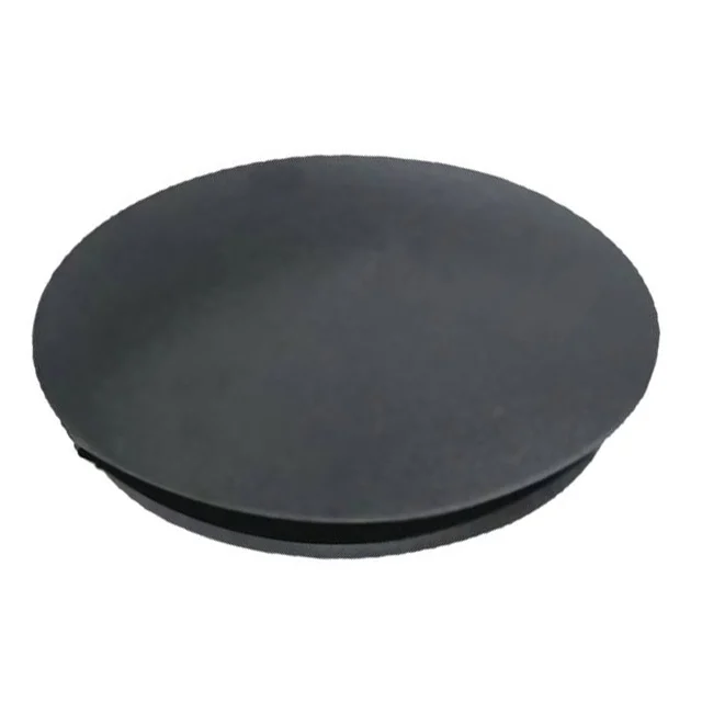 HOLE PLUG 0.500" PVC BLACK