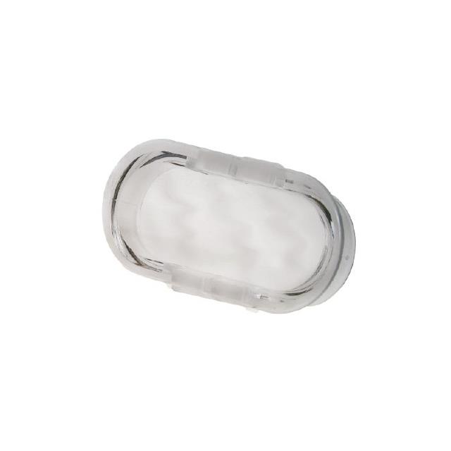 HOLE PLUG 0.875" POLYCARBON CLR