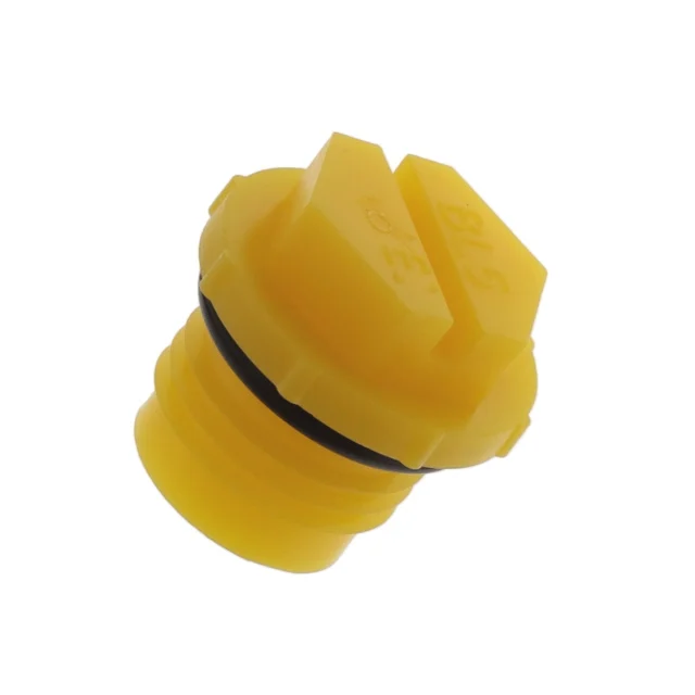 HOLE PLUG POLYPROPYLENE YELLOW