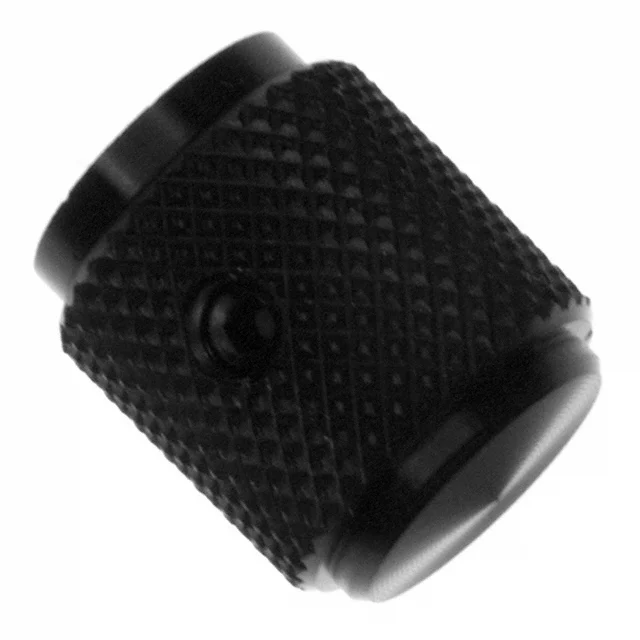 KNOB KNURLED 0.250" METAL
