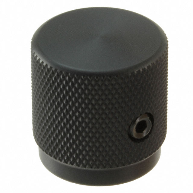 KNOB KNURLED 0.236" METAL