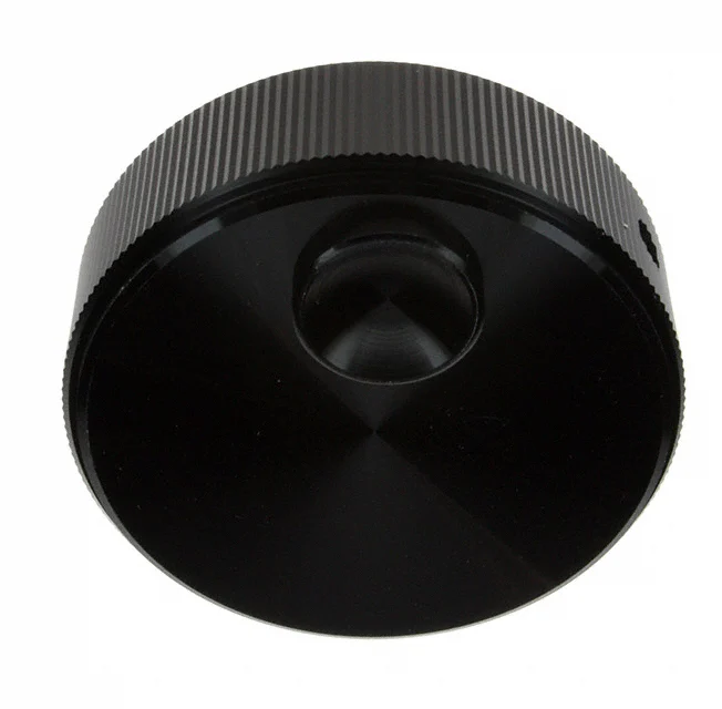 KNOB KNURLED 0.250" METAL