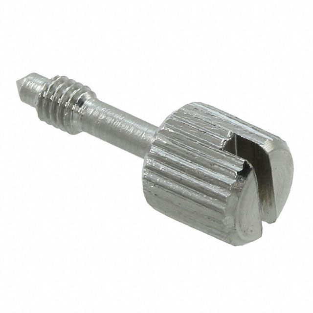 PANEL SCREW KNOB SLOTTED M3X0.5