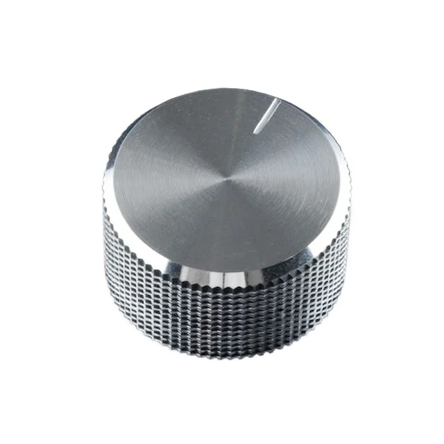 KNOB KNURLED 0.236" METAL