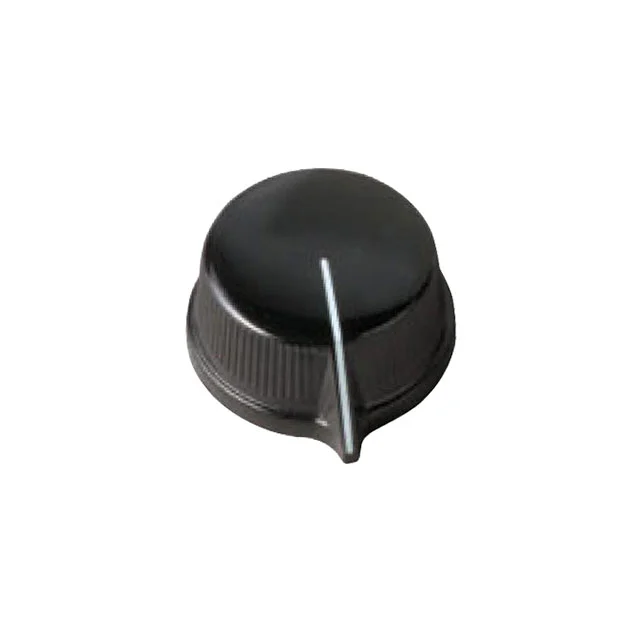 KNOB KNURLED 0.250" PHENOLIC