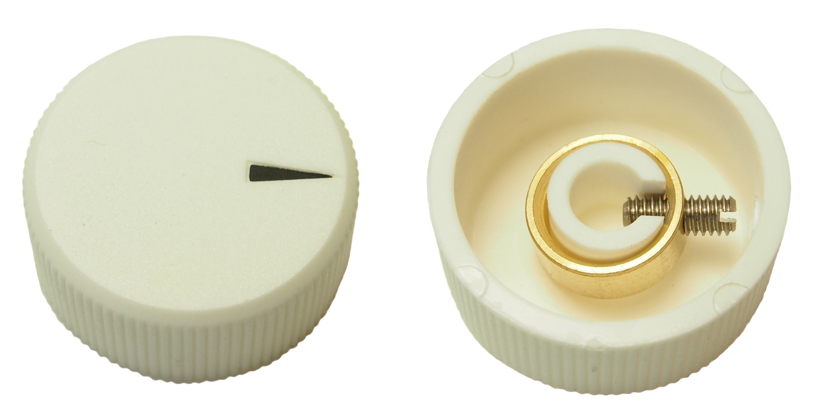 KNOB K17 WHITE SF BLACK ML