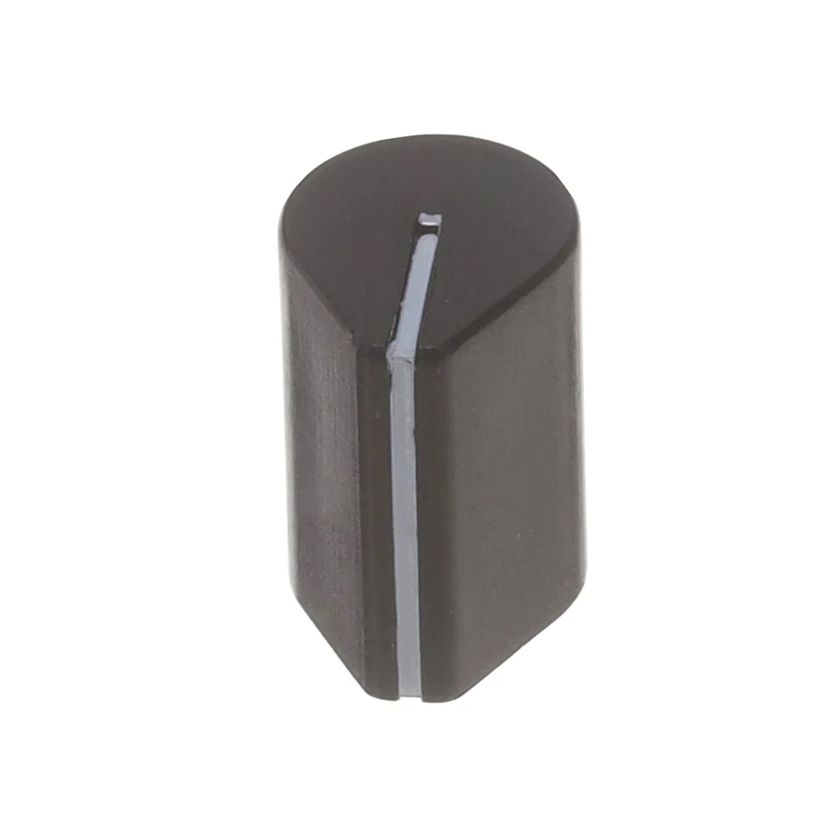 KNOB SMOOTH 0.125" PLASTIC