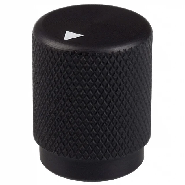 KNOB KNURLED 0.125" METAL