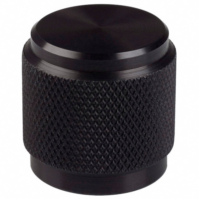 KNOB KNURLED 0.236" METAL