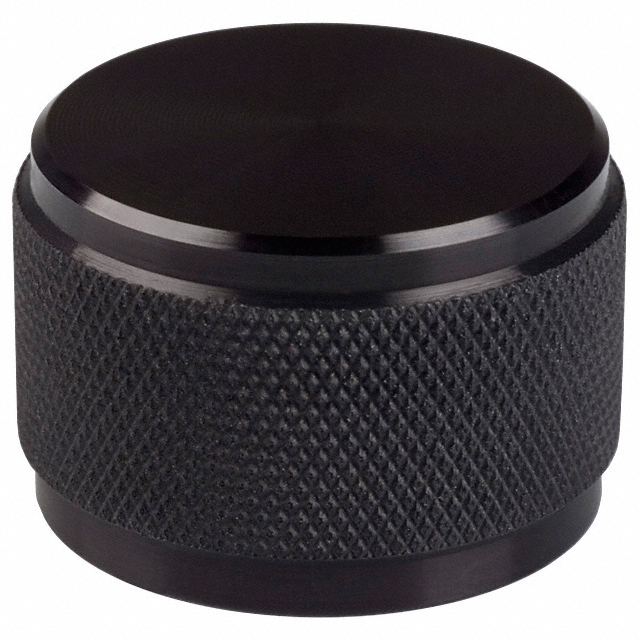 KNOB KNURLED 0.236" METAL