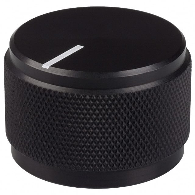 KNOB KNURLED 0.236" METAL