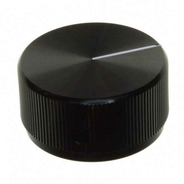 KNOB KNURLED 0.250" METAL