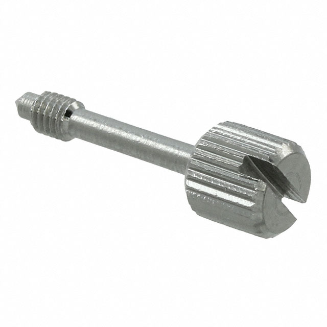 PANEL SCREW KNOB SLOTTED M3X0.5
