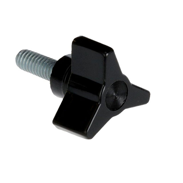 KNOB 3 ARM 1/4"-20 PLASTIC