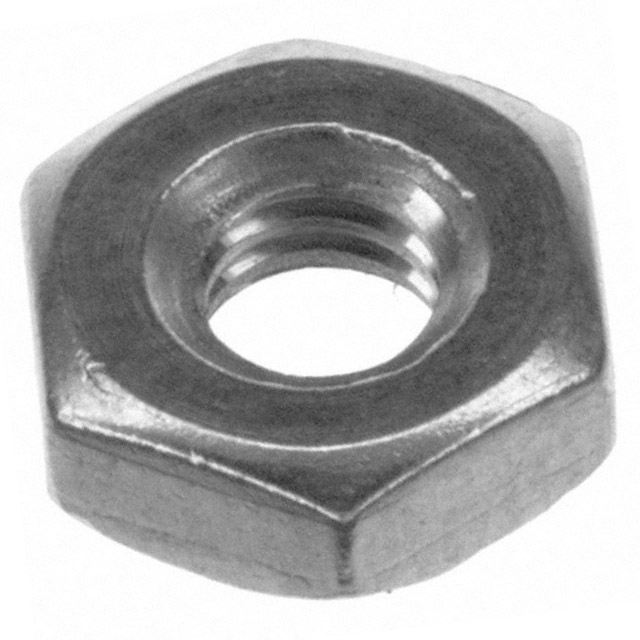 HEX NUT 11/32" STEEL #8-32