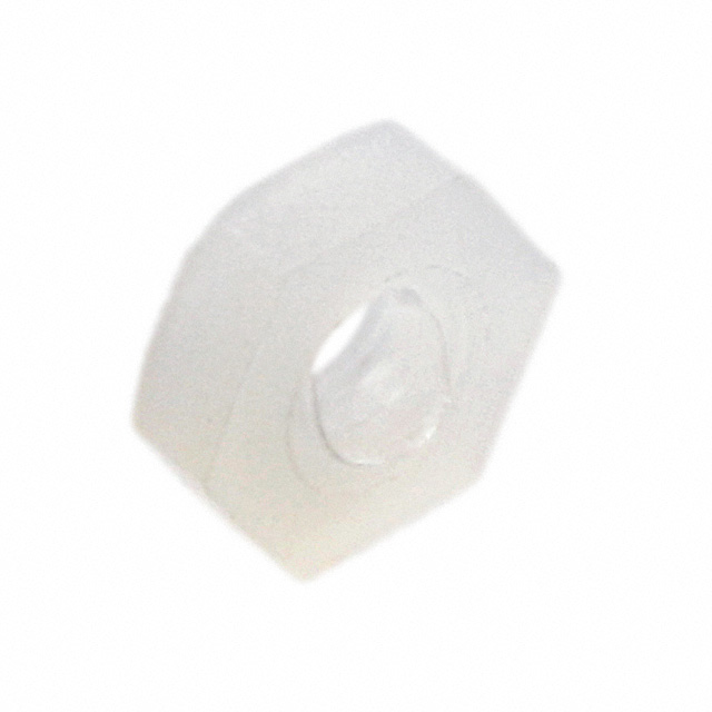 HEX NUT 3/16" NYLON #2-56