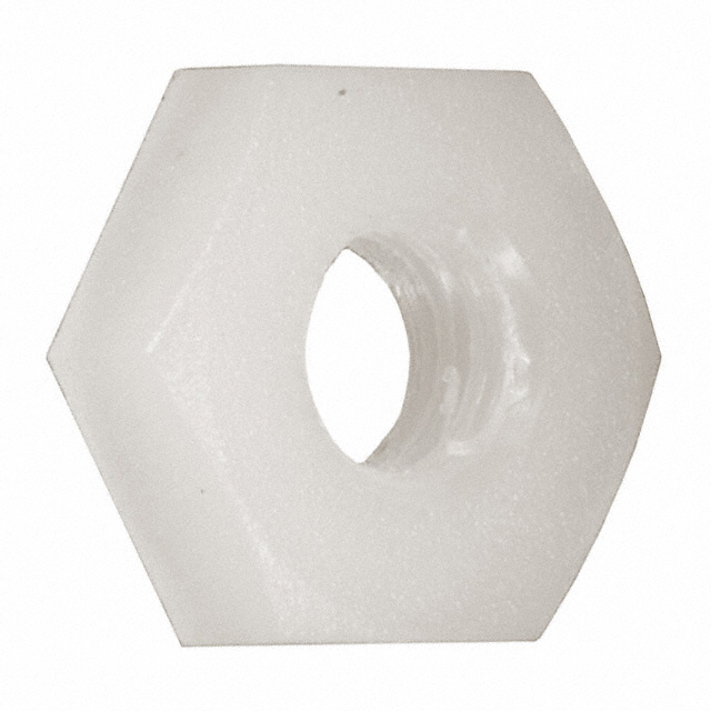 HEX NUT 11/32" NYLON #8-32