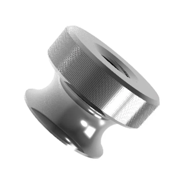 THUMB NUT 6.00MM ALUMINUM M2.5