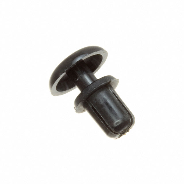 SNAP RIVET 0.118" NYLON BLACK