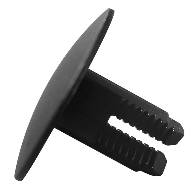 BARBED FASTENER NYLON BLACK 2PCS