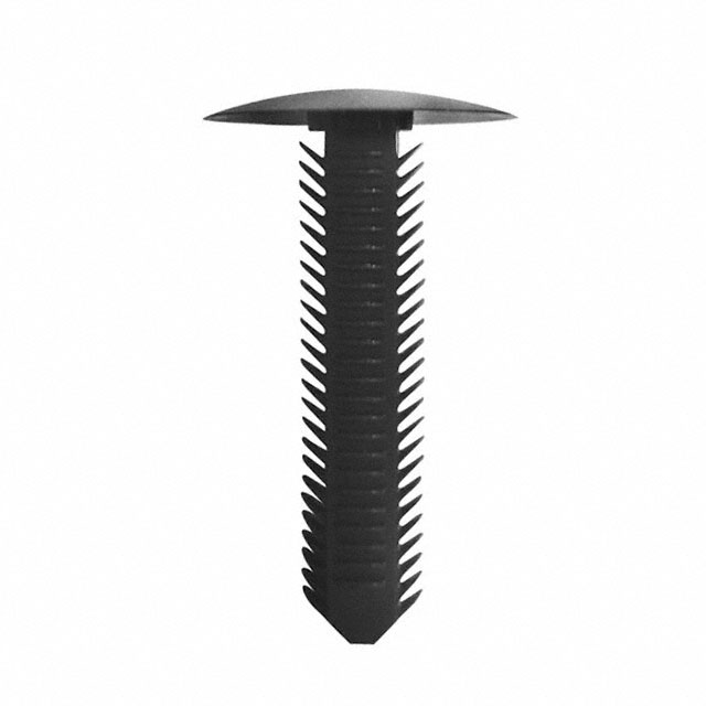 BARBED FASTENER NYLON BLACK