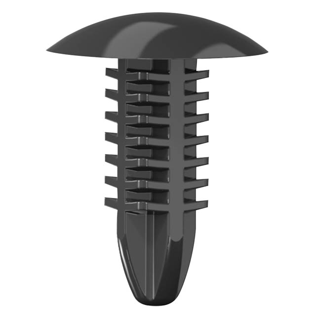 BARBED FASTENER NYLON BLACK