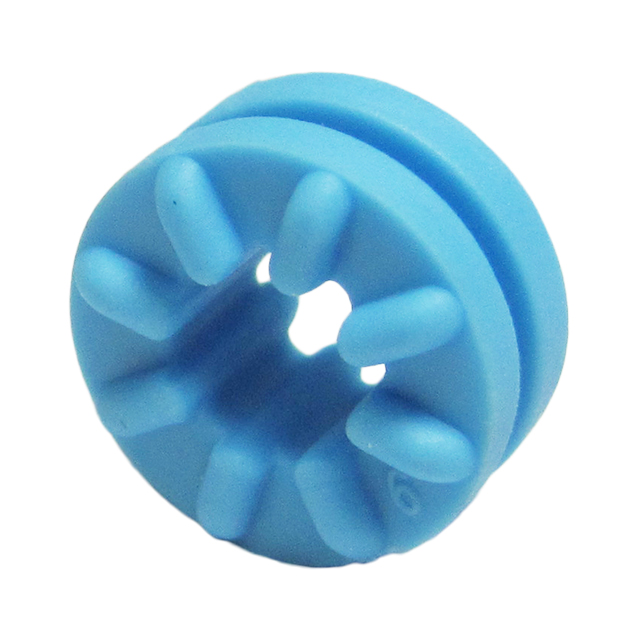 SCREW GROMMET THERMOPLASTIC BLUE