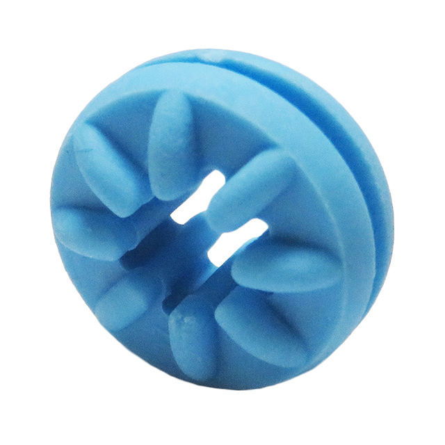 SCREW GROMMET THERMOPLASTIC BLUE