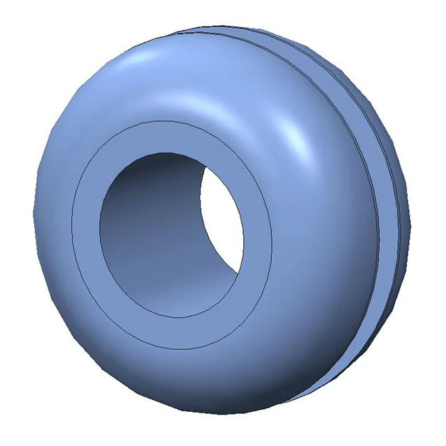 SCREW GROMMET THERMOPLASTIC BLK