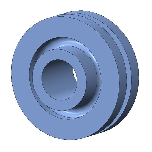 SCREW GROMMET THERMOPLASTIC YLW