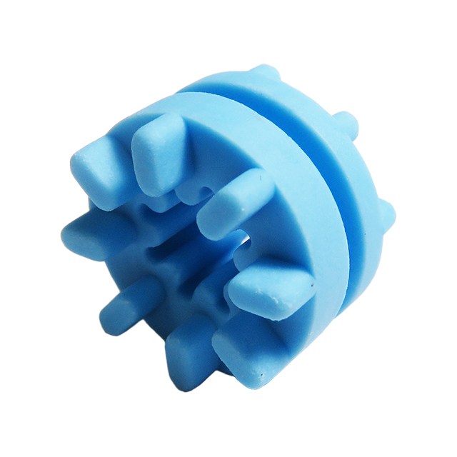 SCREW GROMMET THERMOPLASTIC BLUE
