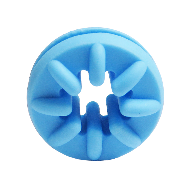SCREW GROMMET THERMOPLASTIC BLUE
