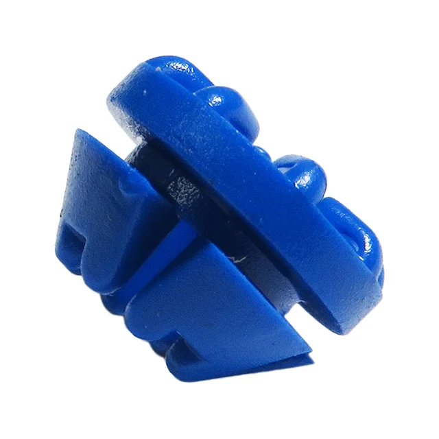 SCREW GROMMET THERMOPLASTIC BLUE