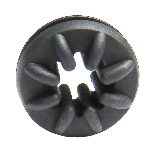 SCREW GROMMET THERMOPLASTIC BLK