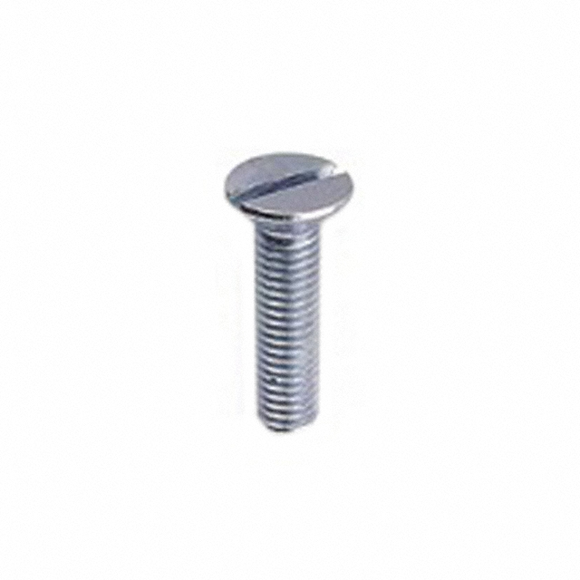 MACH SCREW FLAT SLOTTED #2-56