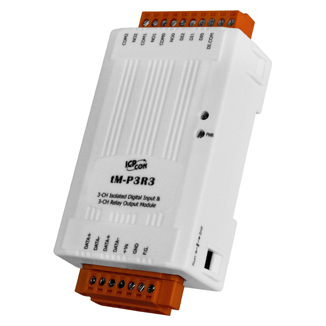 I/O MODULE 3 DIG 3 RELAY 10-30V