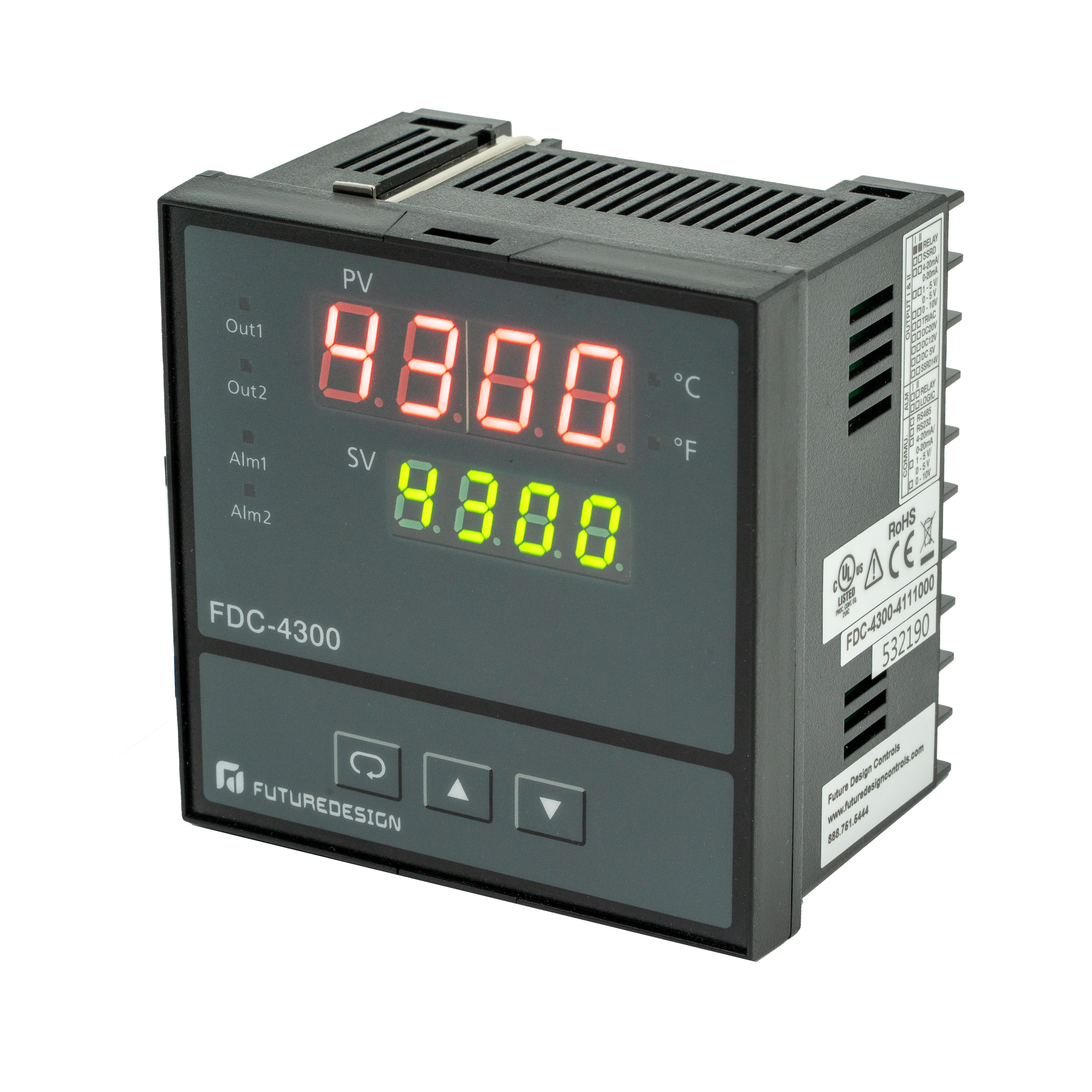 CONTROL TEMP/PROC 12-24-V PANEL
